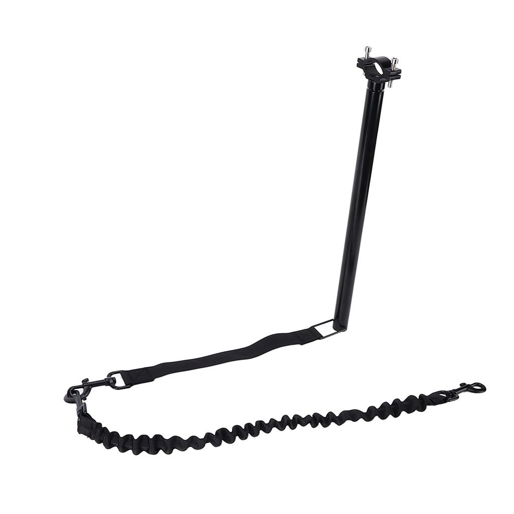 Поводок для собаки «свободные руки» черный утолщенный крепление для велосипеда для собаки тяговый ремень с шестигранным ключом для собаки