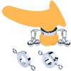 Testicle Clamp  Heavy Duty Chastity Cock Ring Sex Toys Male Penis Ring Stretcher Scrotum Stimulation Lock Training Device Metal