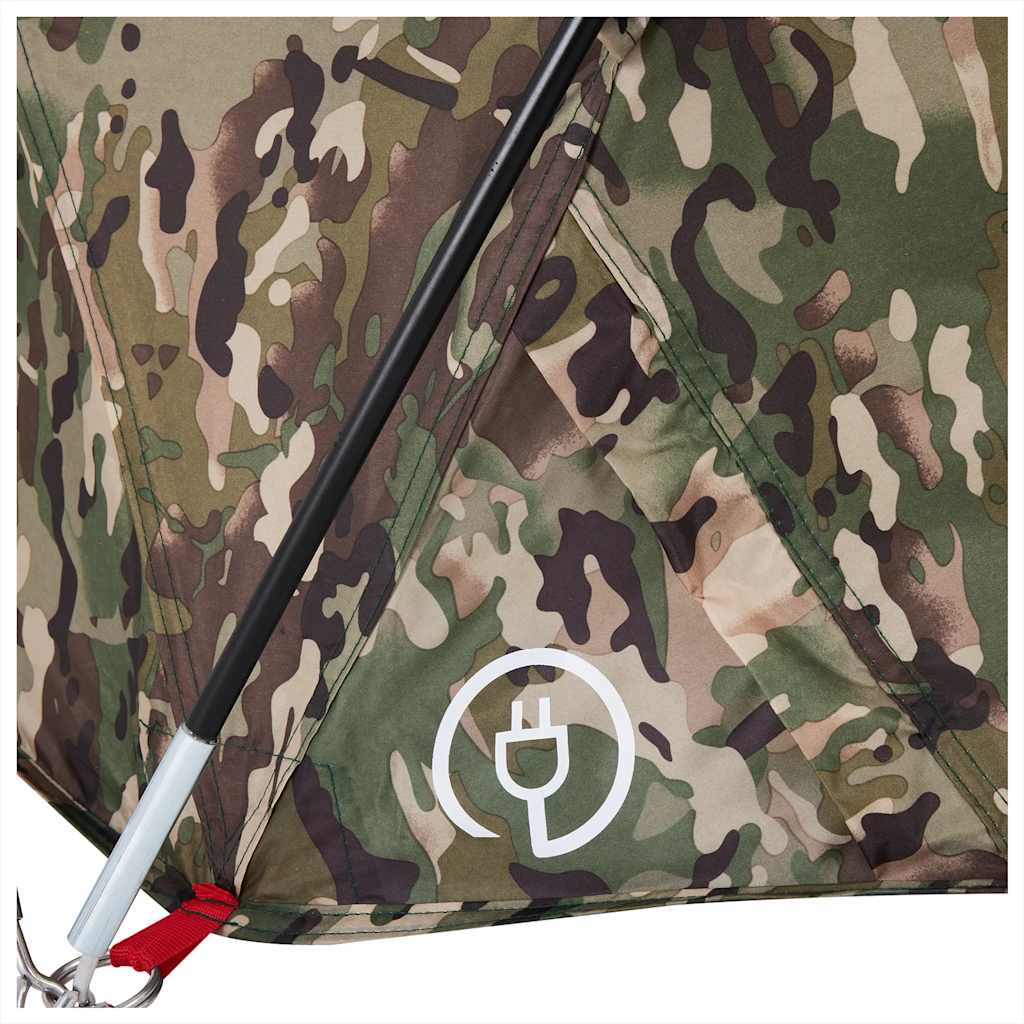 Fishing Tent for 4 Persons Camouflage Pattern Waterproof