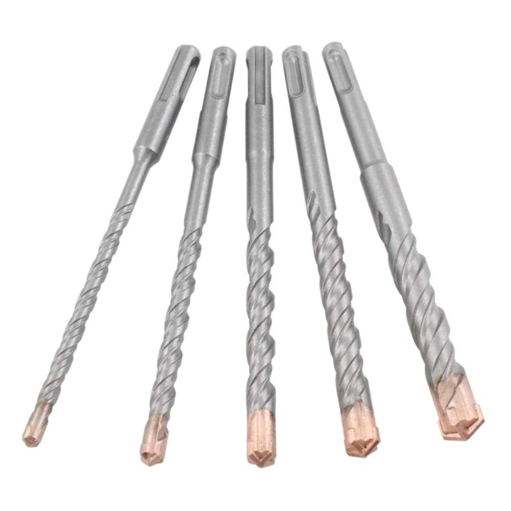 5/6/8/10/12mm Cross Head Drill Bits Set SDS PLUS Shank Tile Porcelain Drill Bit Drilling Tools