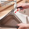 Basket Strainer Kitchen Triangular Sink Filter Kitchen Sink Drain Basket Free Punch Retractable Storage Basket Keep Kitchen Tidy