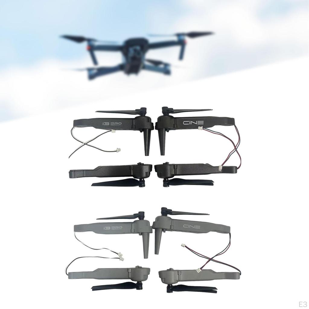 Drone Motor Arm Set Part Professional with Engine Accessory Front and Rear Assembly for Z908 Pro RC