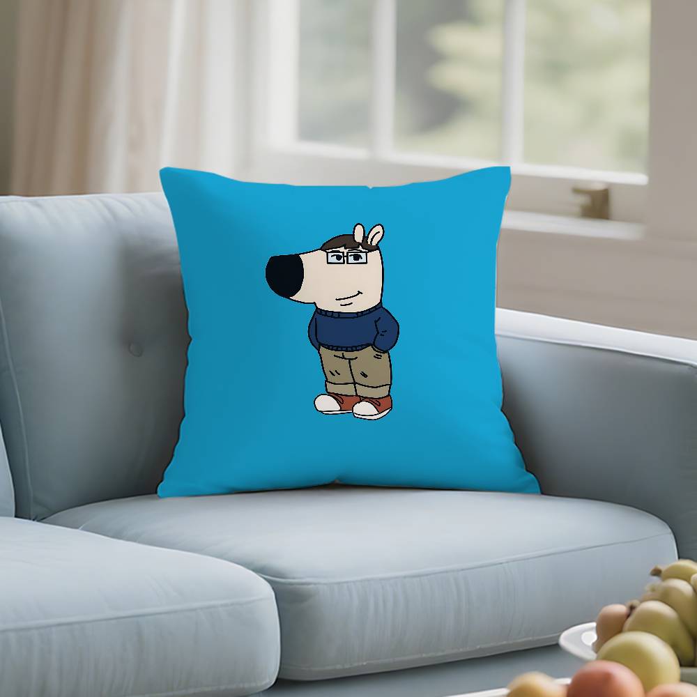 Смешная Наволочка C-Chill Guy Подушки Для Покрытия Предметы Декора Дома Декор Гостиной Чехлы Для Подушек
