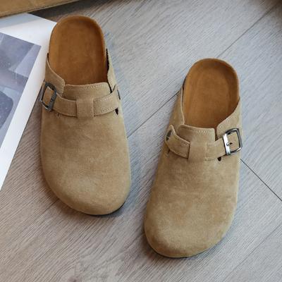 Мода Модные классические пробковые тапочки женские сандалии с мягкой стелькой из замши и поддержкой свода стопы модные пляжные шлепанцы домашние женские мюли