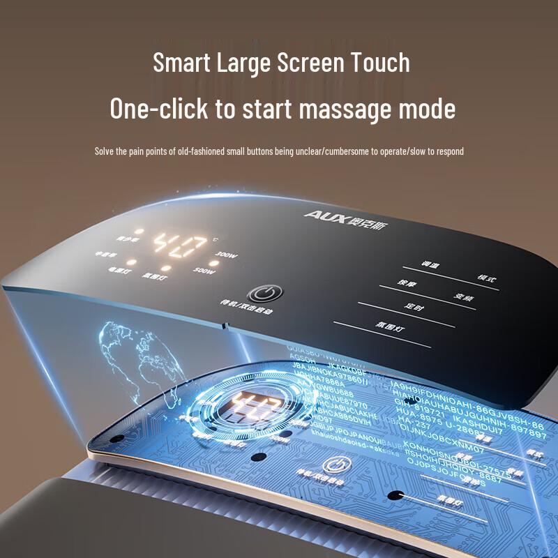 Aux Автоматический массажер для спа-процедур для ног и голеней с поддержанием постоянной температуры