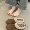 Овчина и мех интегрированные маленькие картофелины обувь Birkenstock сумка голова пушистые тапочки женская одежда мюли зимние угги