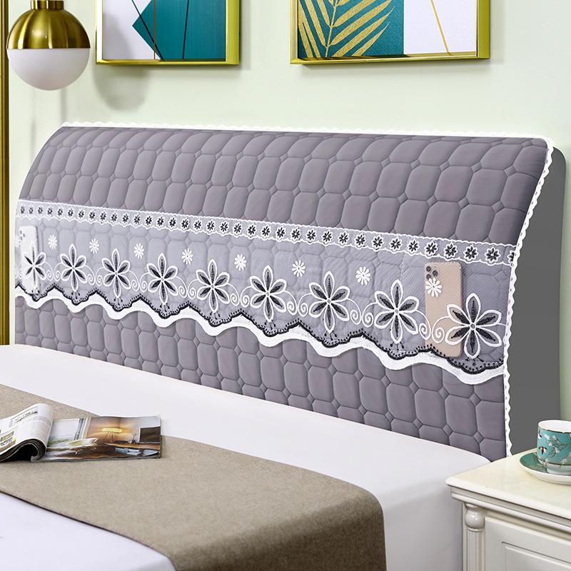 New Thickened Headboard Cover All Inclusive Simple And Elegant Dust-Proof Cover For The Headboard Resistant To Bumps And Impacts