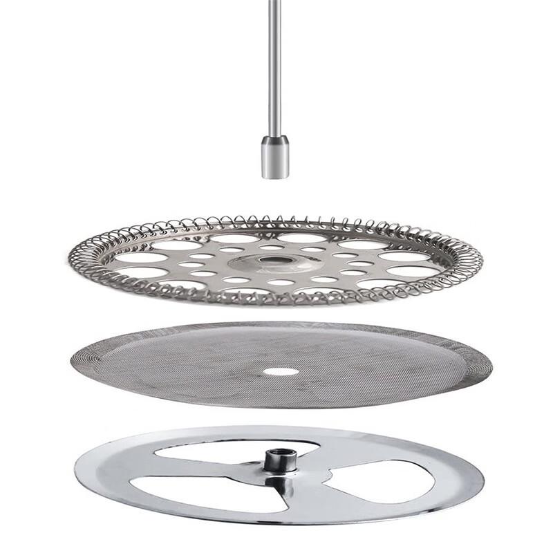 Френч-пресс из нержавеющей стали 304 для приготовления кофе и чая