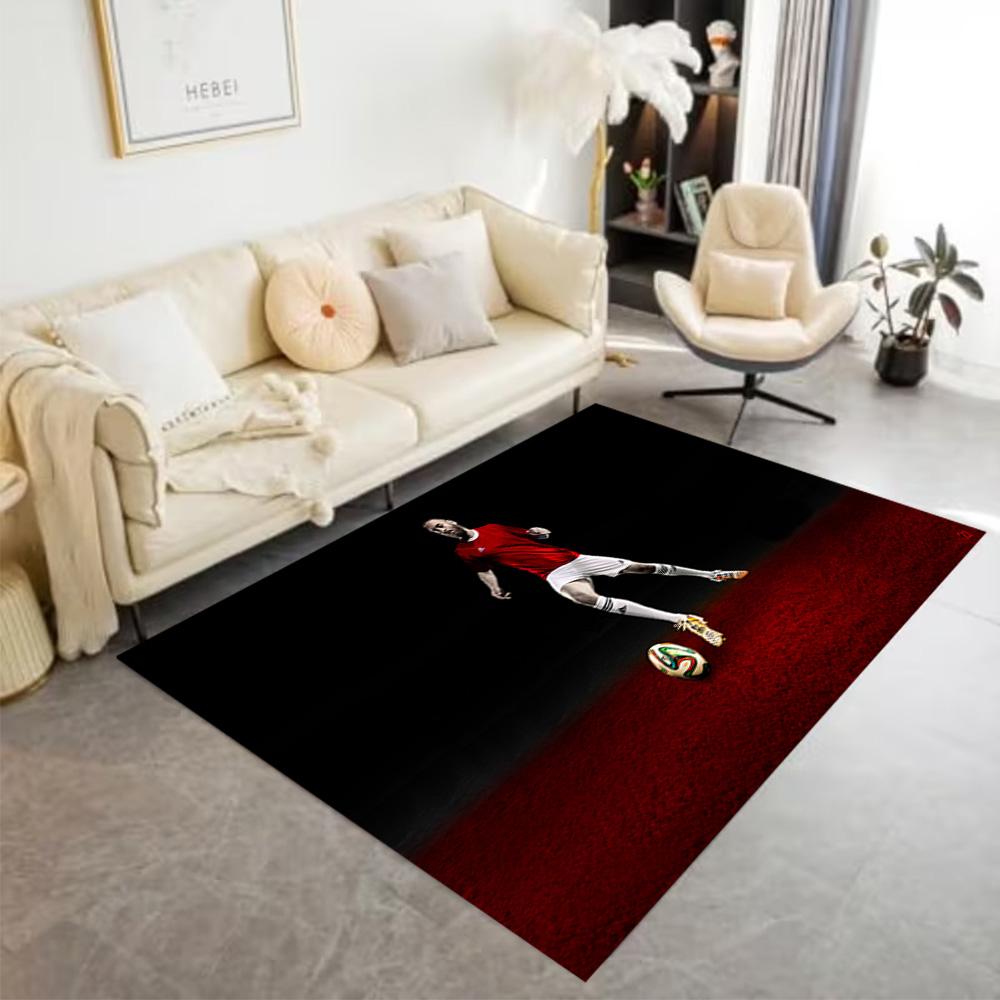 Soccer Player Uniform. Area Rug Design for Entryway Playrooms Outdoor Hallway Anti-slip Rug Office home decor