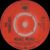 7inch Record TREMELOES - Helule Helule 2889 CBS 1968 UK Rock Used