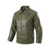 Spring and Autumn letter leather jacket men's jacket, trendy brand locomotive clothing, stand-up collar new leather jacket, trendy brand leather ja
