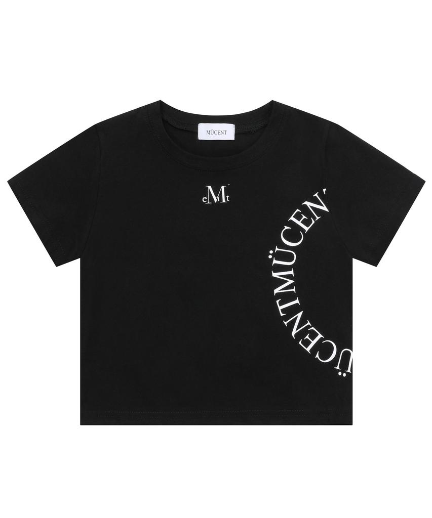 MUCENT Side Circular Logo Short Sleeve Tee