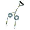 Double Dog Leash 360-degree Swivel Tangle-free Dual Dog Leash Walking Training Lead Splitter for Medium And Large Dogs