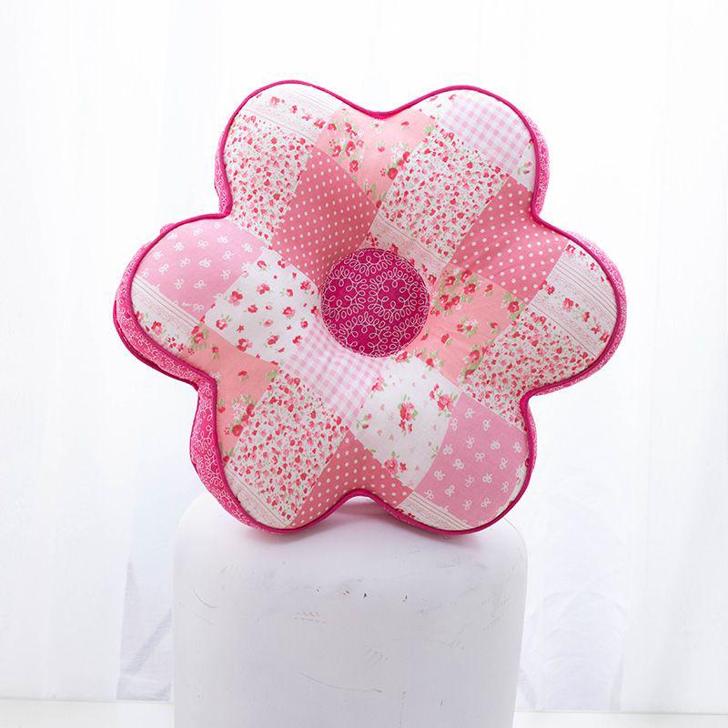 Корейская подушка с цветком сливы: Подушка для сна из 100% хлопка для офиса и спальни