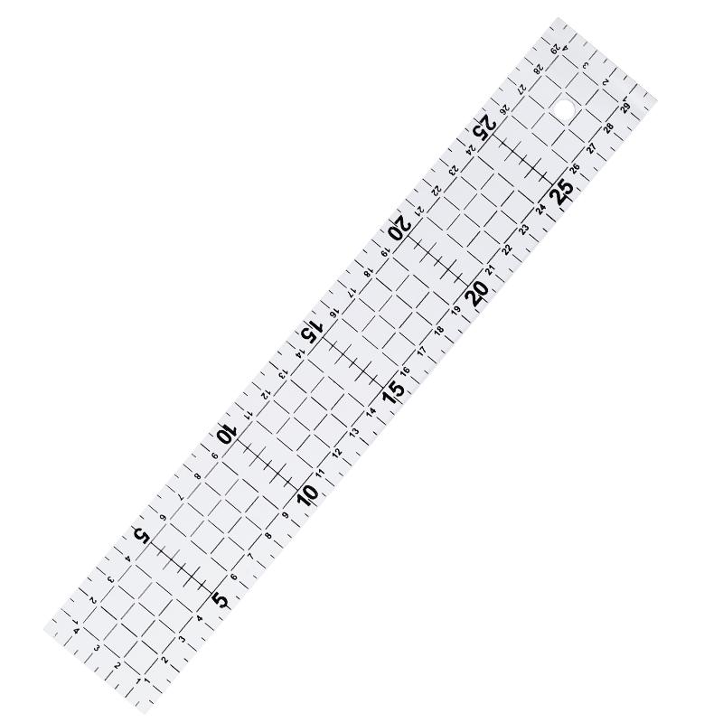 1 шт. 5x30 см профессиональная акриловая швейная линейка для рисования и измерения линейка для резки ткани DIY швейный инструмент аксессуары