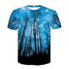 Funny T-shirts Psychedelic T Shirt Men Women Mushroom Anime T Shirt Geometric T-shirts 3d Print