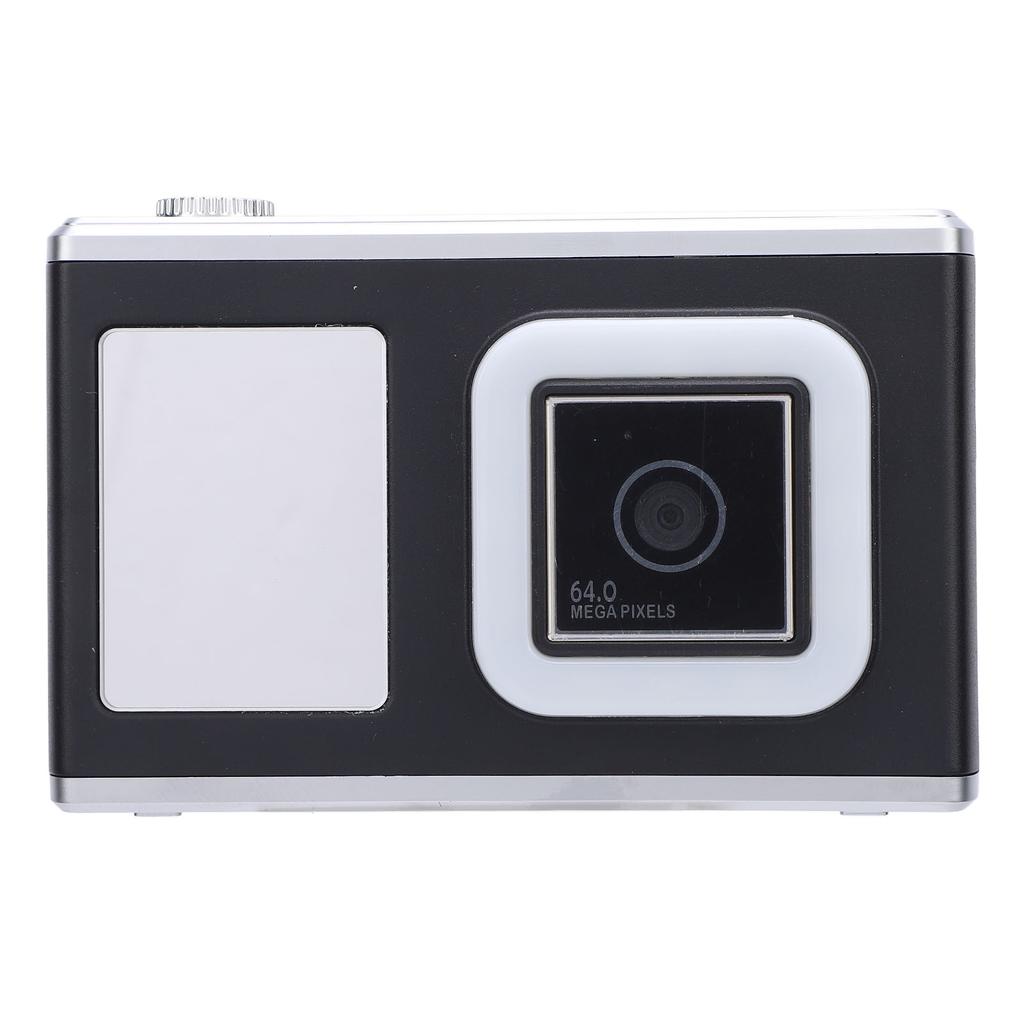 Digital Camera Front Rear 48MP 2.4in IPS Screen Video Camera with Fill Light for Daily Travel Rose
