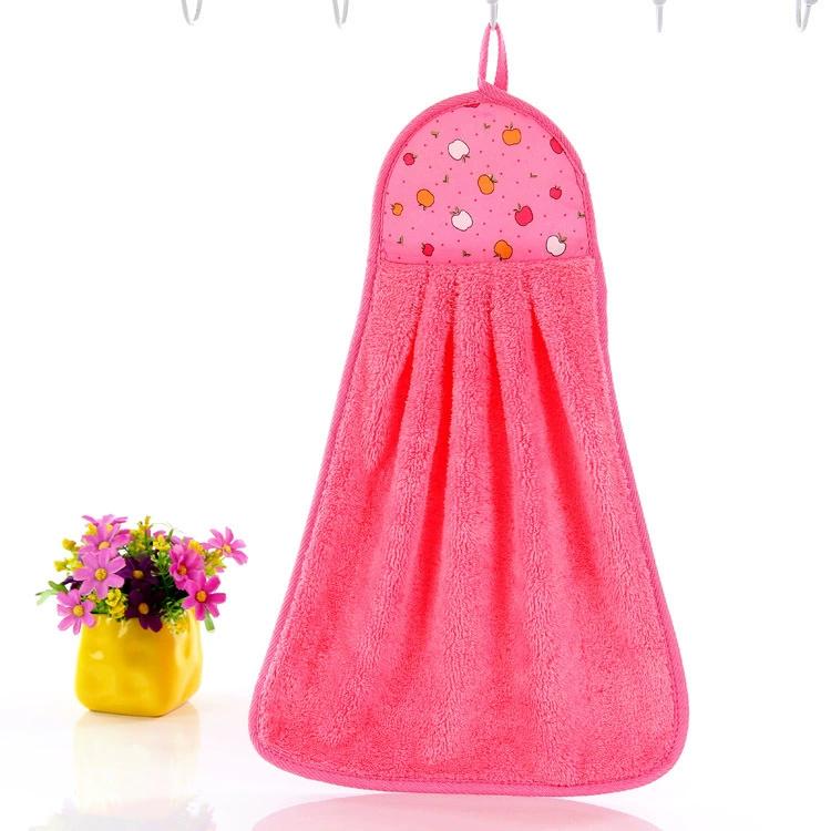 3 шт. в упаковке из кораллового флиса для рук — быстросохнущие, сверхвпитывающие, устойчивые к пятнам, мягкие и прочные, с фруктовой тематикой, только ручная стирка