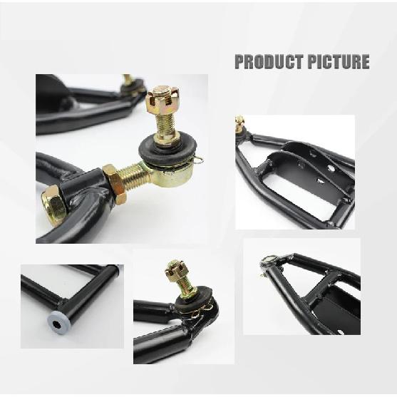 LING QI 340mm Front Suspension Swing Arm Rocker Ball Head For DIY 50cc 90cc 110cc 125cc ATV Buggy Go Kart Parts