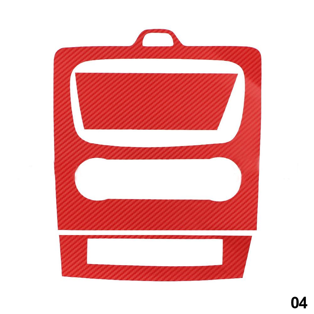 Защитная наклейка на консоль автомобиля из углеродного волокна для Ford Focus 2 MK2 2009 - 2012 Автомобильные аксессуары