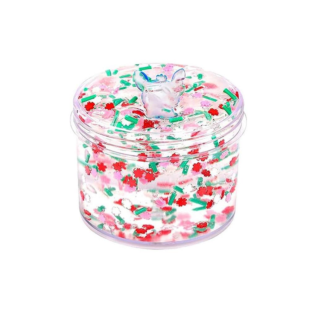 9 наборов прозрачных кристальных слаймов, супермягкий глянцевый желеобразный хрустящий клей для слайма