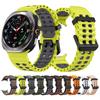НОВЫЙ Морской Силиконовый Ремешок Для Samsung watch 7 ultra 47мм Браслет Без Зазоров Спортивный Двухцветный Ремешок для Galaxy ultra ремешки