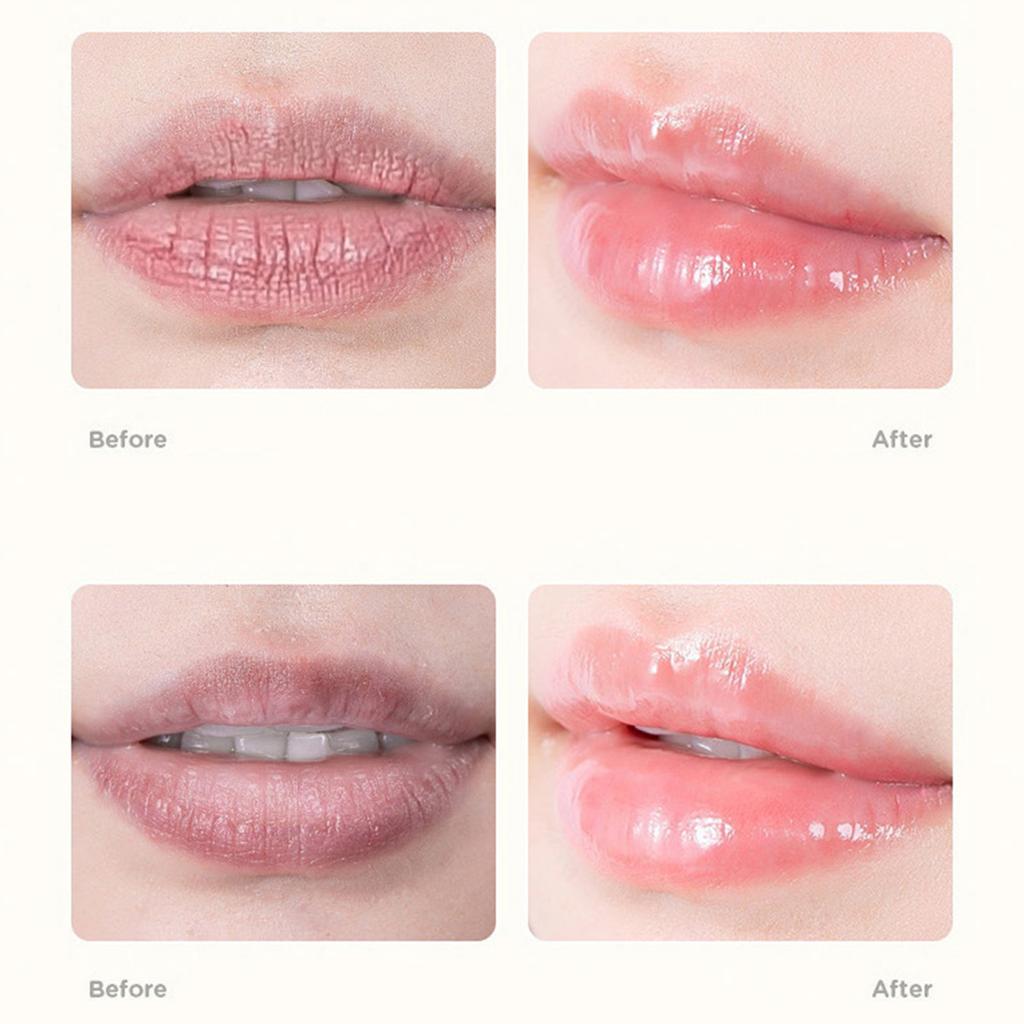 Lip Oil Gloss Moisturizer Jelly Lipstick Balm Big Lip Brush 5g Lip Plumper for Moisturizing Hydrating And Nourishing No-Sticky Gloss Lip Balm