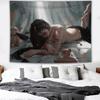 Sexy Girl Cartoon Home Mural Decoration Kawaii Japanese Anime Print Tapestry Living Room Bedroom Background Cloth Tapiz