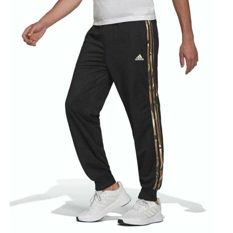 adidas Трикотажные штаны мужские черные H48439