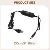 5V 1.2V USB Converter Cable Power Supply Cord LED 130cm Regulator for Lights Toys