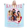 Плед Kpop Music Katseye Качественный Мягкий Теплый Плед-накидка Зимний Для Девочек Мальчиков Диван Кресло Диван Кровать Новинка Покрывало