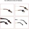14Pairs Silicone Eyeglass Ear Grips Ear Grip Glasses Sleeve Holder Spectacles Hooks  Reading