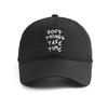 Quick-drying adjustable letter embroidered versatile soft-top baseball cap casual fashion embroidered men's and women's caps