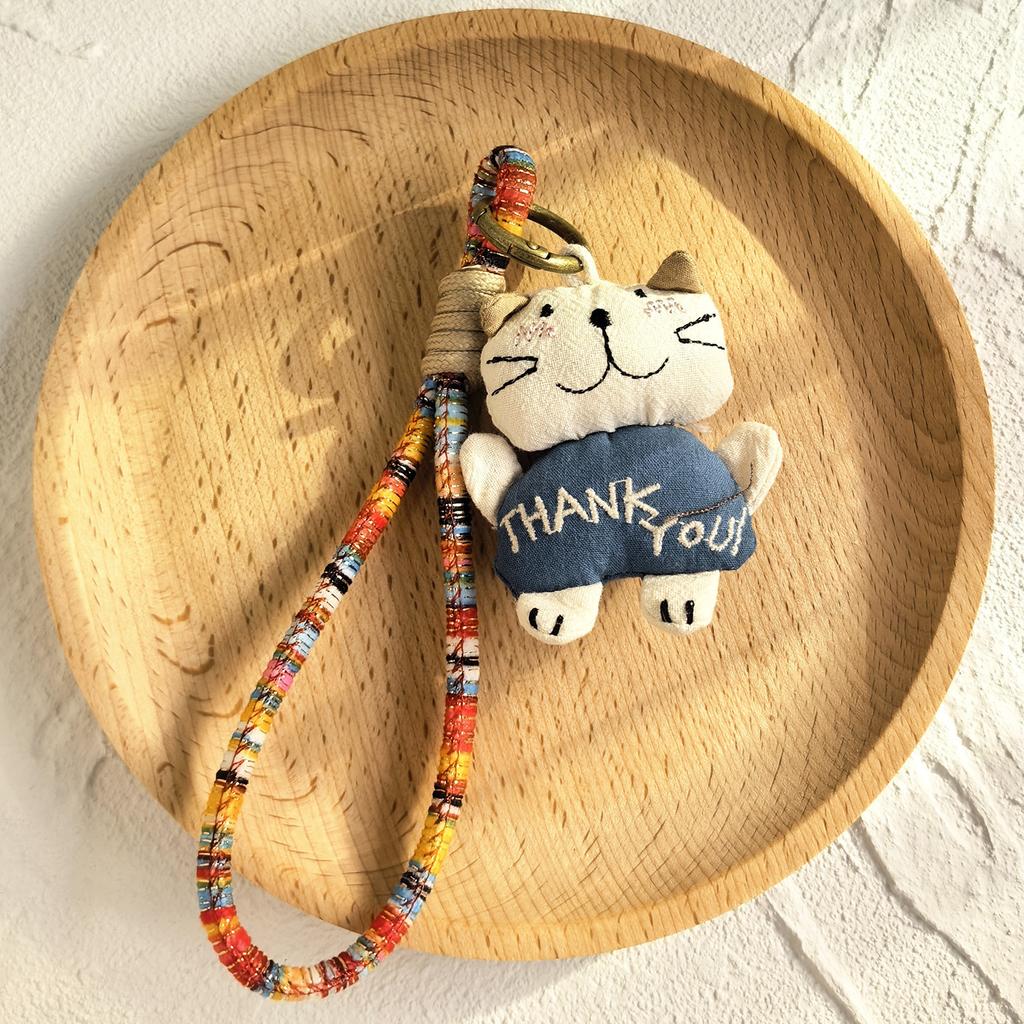 Ручная работа Тканевый Мультяшный Кулон Кукла Брелок Аксессуары для Сумки Милая Коллекция Ювелирных Изделий с Животными