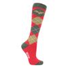 Hy Unisex Adult Holly Christmas Boot Socks (Pack of 3)