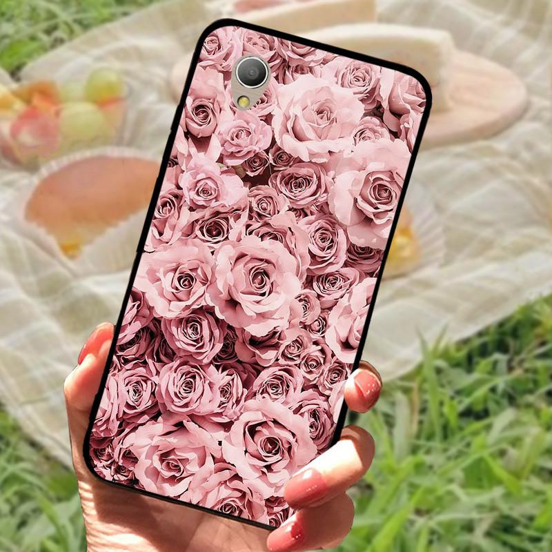 For Alcatel 1 5033D Case Cover Alcatel1 Silicone Soft Marble Black Bumper Funda Coque for Alcatel 1 5033D 5033 5033A Protective