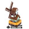 ROBOT PLAZA Музыкальная шкатулка Строительные блоки, 425 деталей, Образовательная игрушка для детей, Подарок на день рождения (Ветряная мельница)