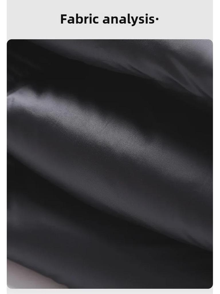 2024 Женская европейская и американская утолщенная куртка на 90% из белого утиного пуха: Удлиненное, теплое, свободное и модное зимнее пальто