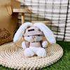 Plush Rabbit Plush Pendant Cartoon Long Eared Rabbit Pendant Backpack Pendant  Gift Giving