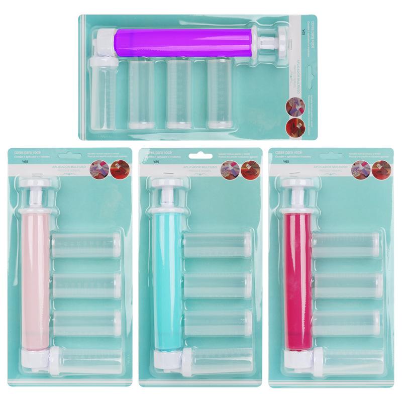 Manual Cake Spray Gun Cake Coloring Powder Sprayer Baking Decoration Tool Cake Spray Cylinder