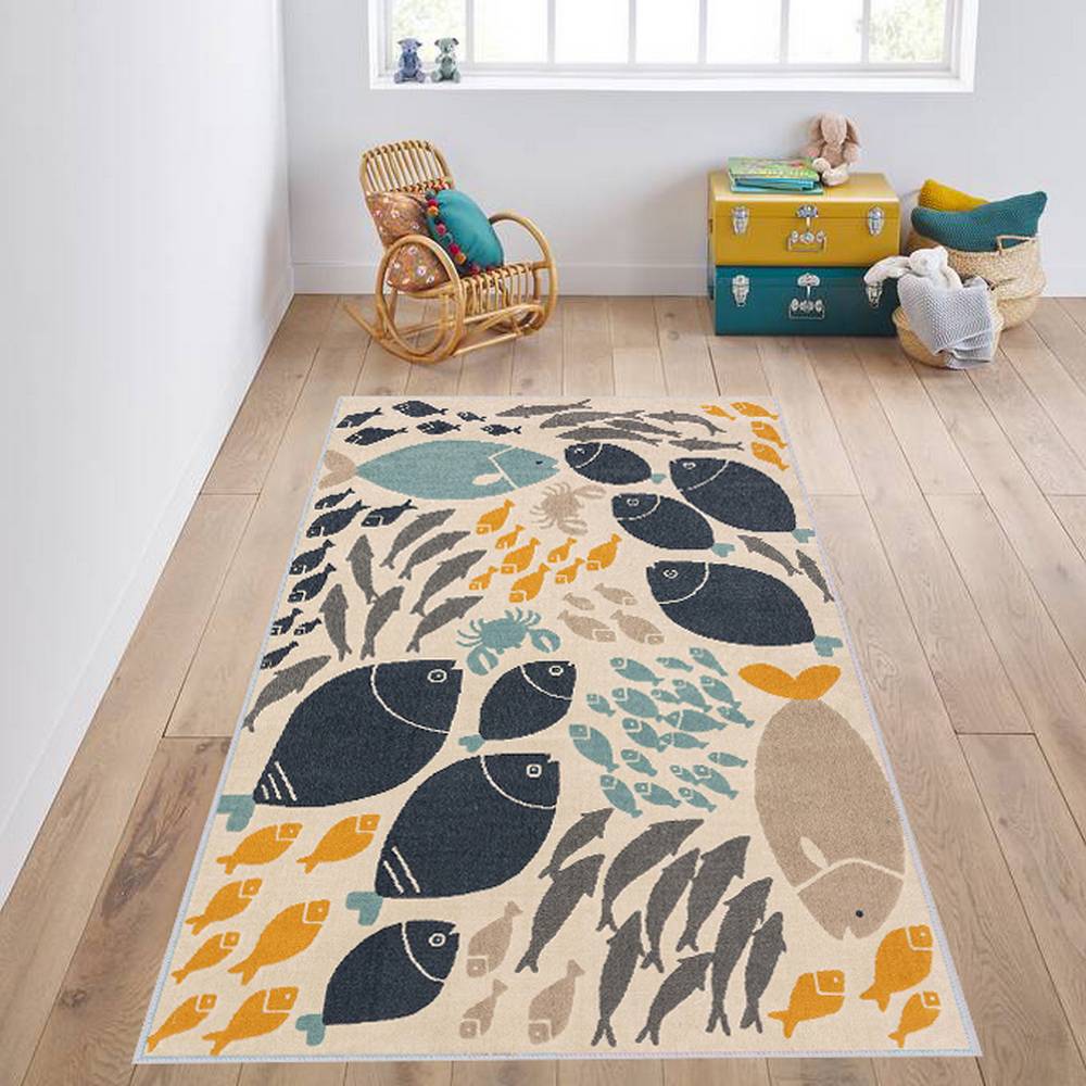 Rovigo Home Washable Printed Carpet RGHM4002