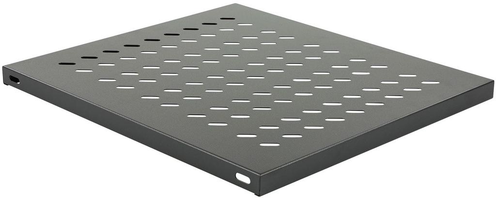 Lanview Fixed Shelf 1U 19"" D=800Mm Black, Ras105Bl