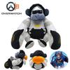 Большая плюшевая игрушка Overwatch Уинстон Горилла Кукла Рождественский подарок на день рождения 26*23см