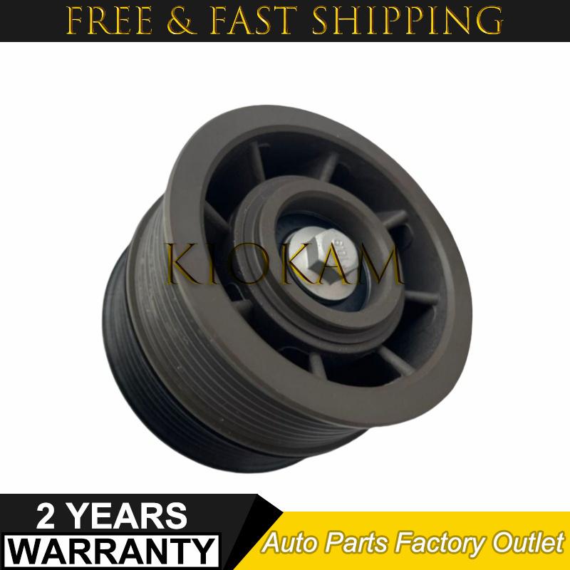Supercharger Double Pulley Drive Belt Idler Pulley Set 1132020419A For M113K CLS55 SL55 S55 G55 AMG 2003-2008 1132020419