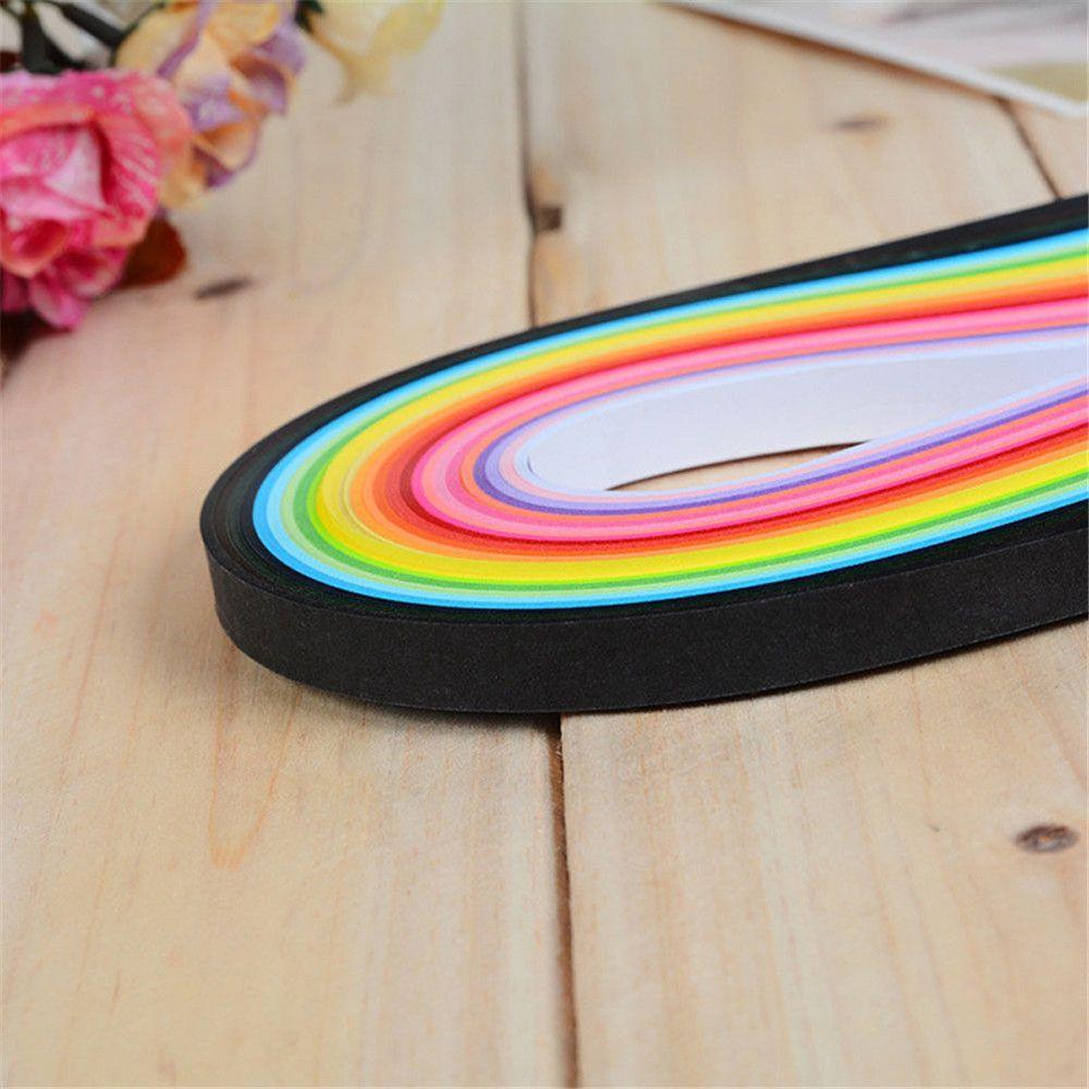3/5/7/10mm NEW DIY Craft Quilling Paper Solid Color Origami Tool Handmade