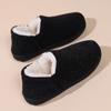 Winter Fur Collar Memory Foam Slippers: Cross-Border Comfort & Style