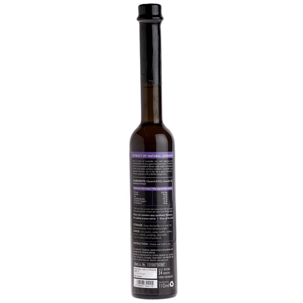 Экстракт лаванды кондитерский (110 мл), Extract of Natural Lavender, Sprig