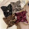 Casual Leather Square Scrunchies High-end Gentle Hair Ties Hair Rope  Women Girls Accessories