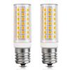GOHDLAMP E17 LED Bulbs, Warm White, 5W Power Consumption, E17 Base, 60W, 2700K, 580 Lumens, 360° Omnidirectional Beam Distribution, Sealed Fixture