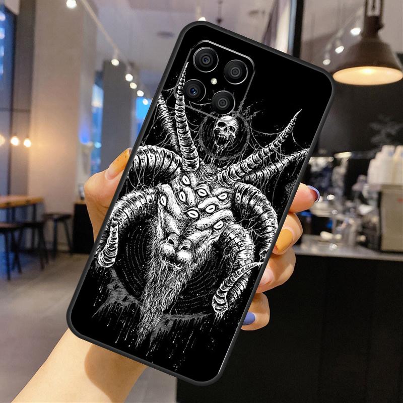 Чехол Дьявол Сатана Для Honor Magic 7 6 5 Lite Чехол Для Honor 200 400 Pro 50 70 90 X9 X8a X8b X9a X9b X9c